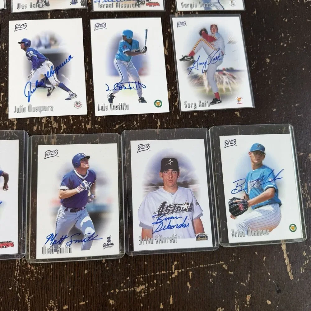 1996 Best Cards Inc Baseball Lot Of 50 Autos Minor Leaguers & Prospects Signed